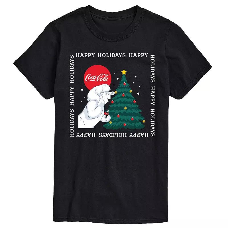 Men's CocaCola Happy Holidays Bears Tee,  Product Image