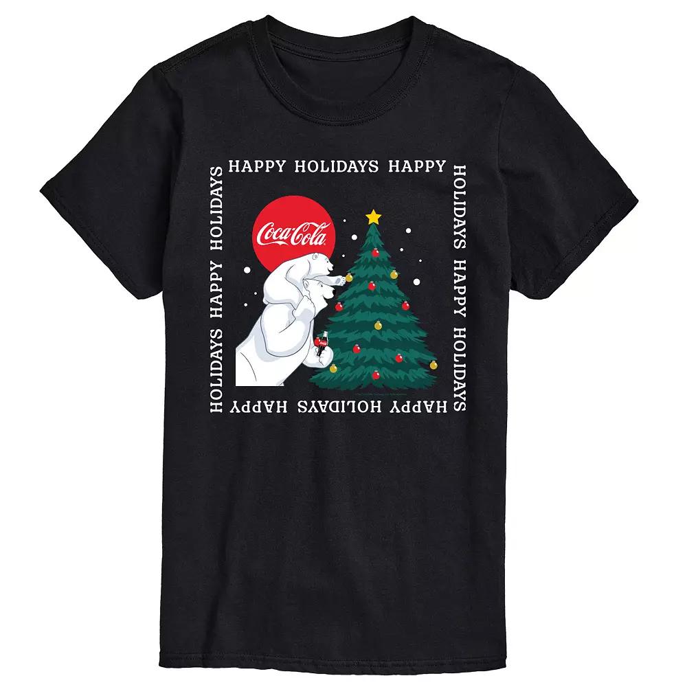 Men's CocaCola Happy Holidays Bears Tee,  Product Image