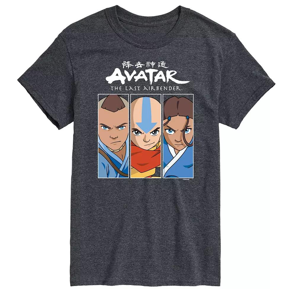 Big & Tall Avatar The Last Airbender Characters Graphic Tee, Men's,  Product Image