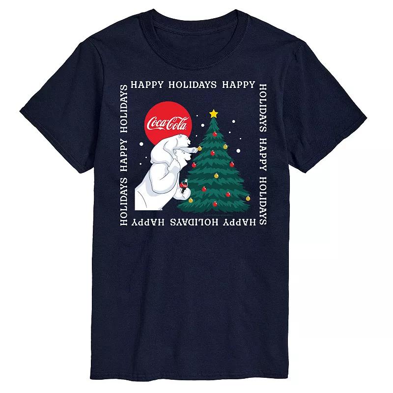 Men's CocaCola Happy Holidays Bears Tee,  Product Image