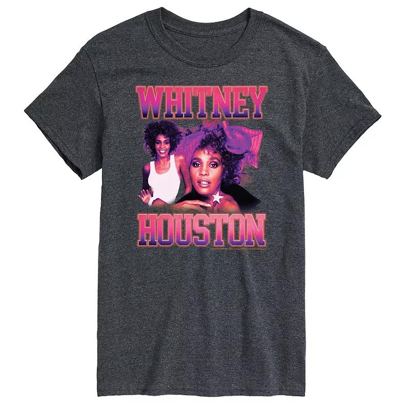 Big & Tall Whitney Houston Vintage Tee Tee, Men's,  Product Image