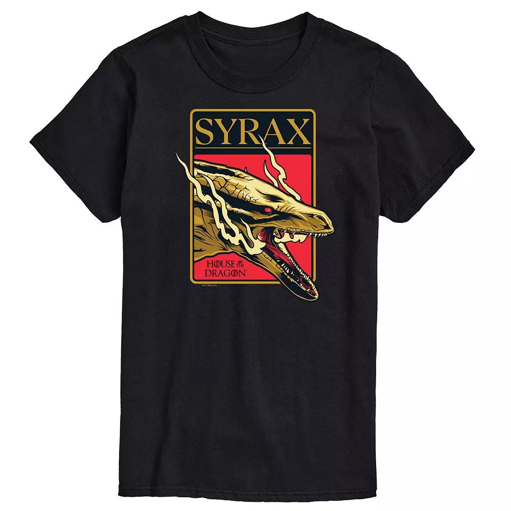 Men's House Of Dragon Syrax Badge Graphic Tee,  Product Image
