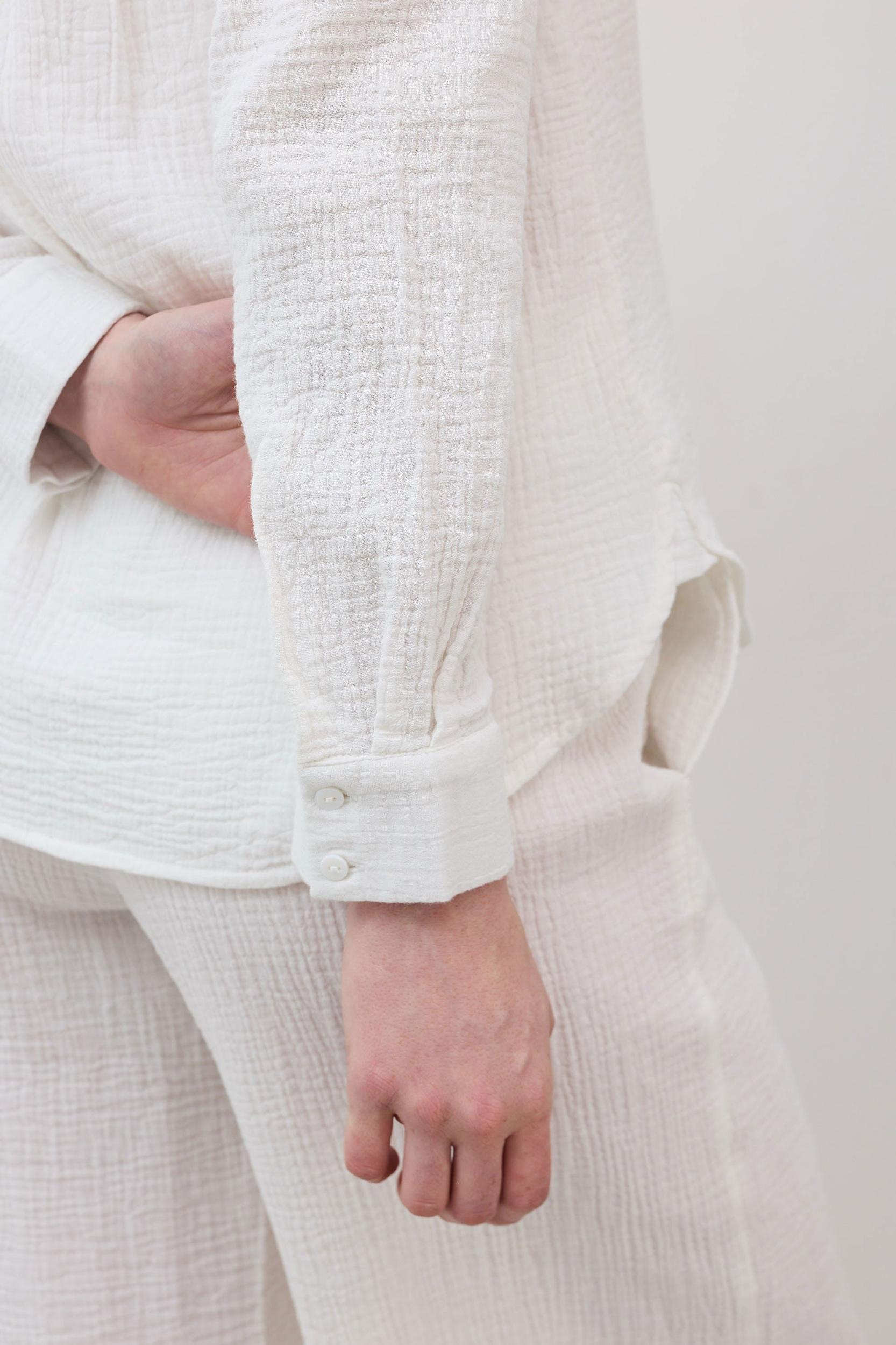 Airy Button Down Tunic Product Image
