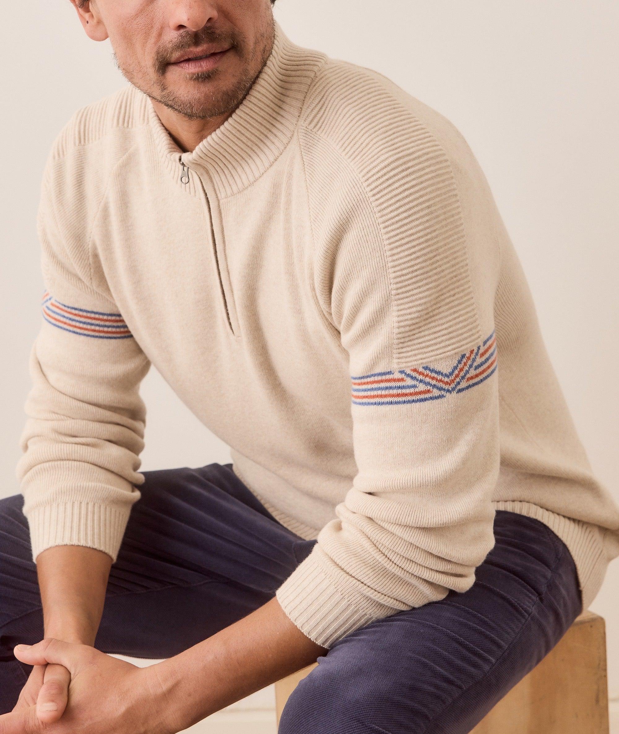 Archive Big Bear Quarter Zip Sweater Product Image