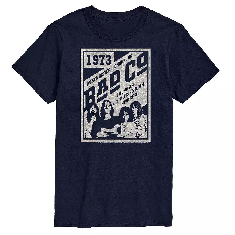 Big & Tall Bad Company Poster Tee, Men's,  Product Image
