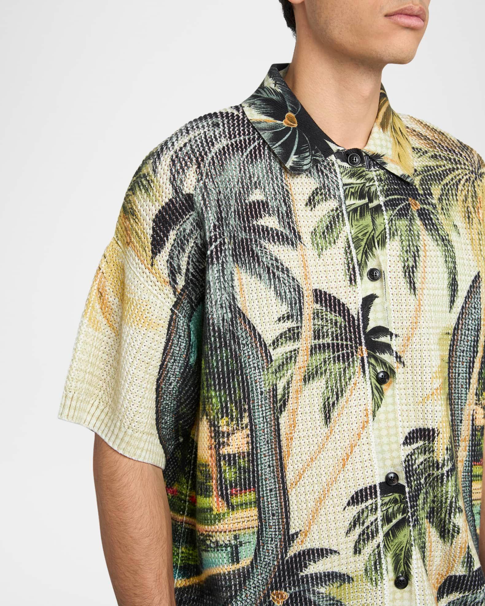 Men's Short-Sleeve Knit Paradise Shirt  Product Image