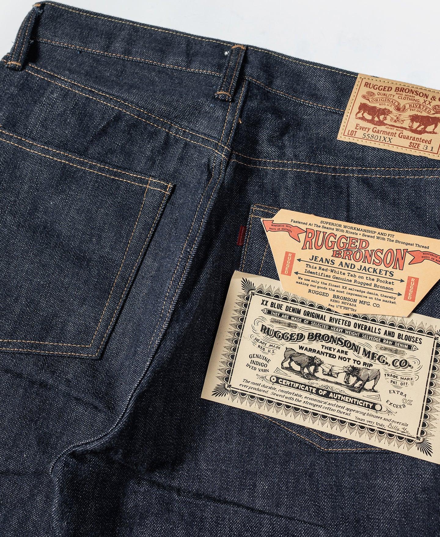 Lot 55801XX 1950s Selvedge Denim Jeans Product Image