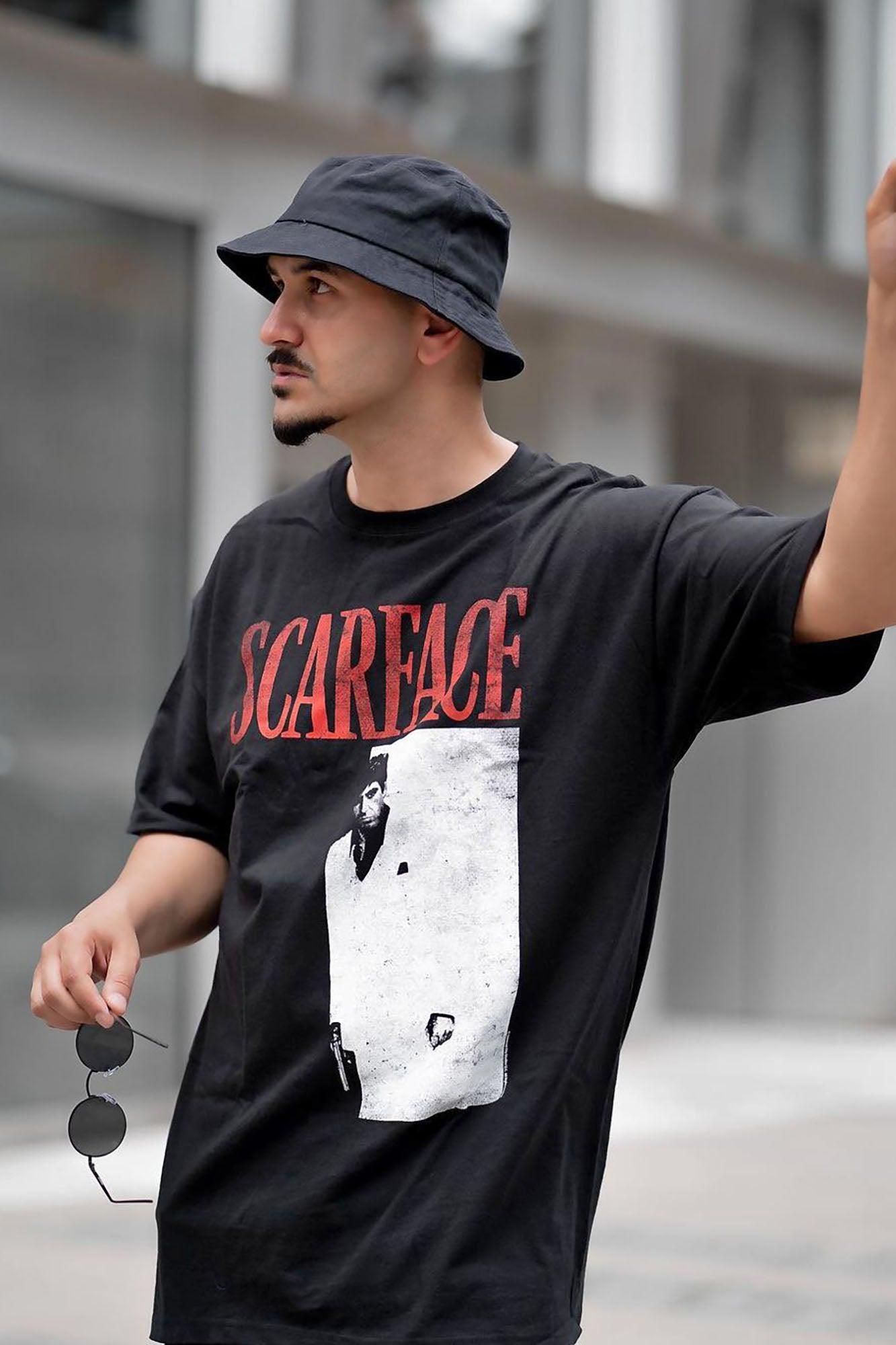 Classic Scarface Short Sleeve Tee - Black Product Image