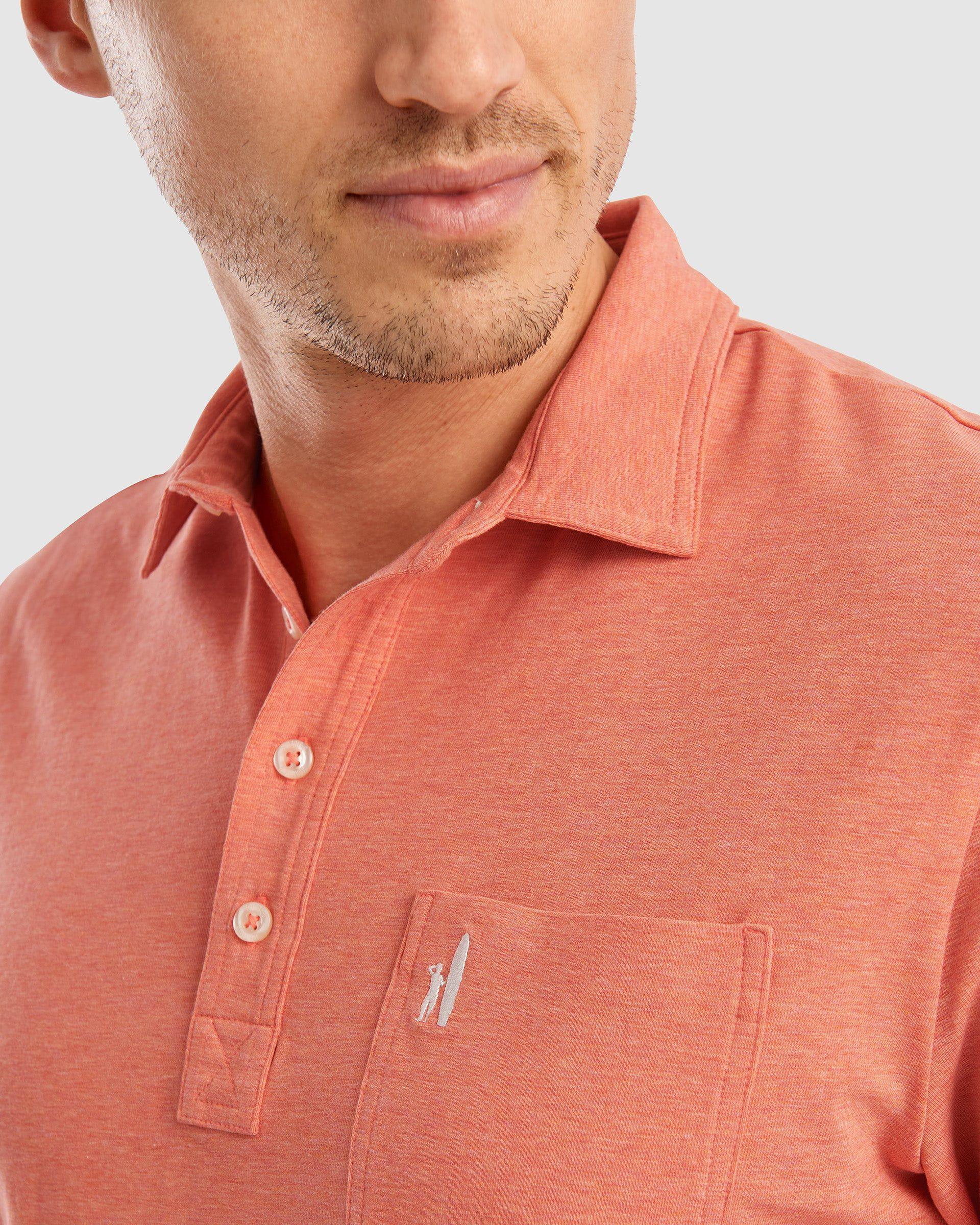 GS- TEST -  Heathered Original Polo Product Image