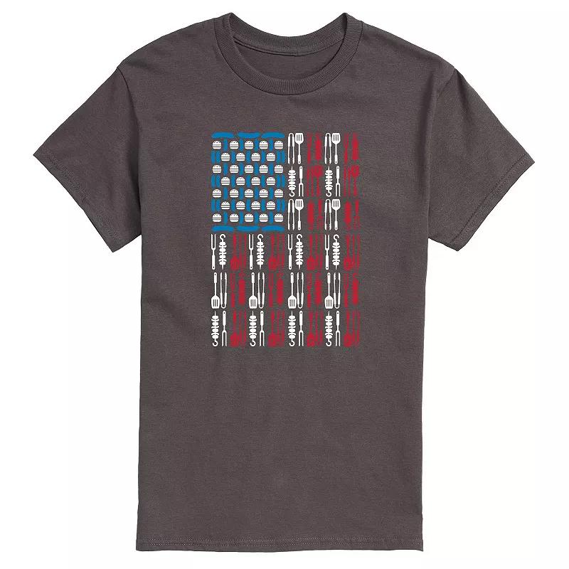Men's Grill Tools USA Flag Tee,  Product Image