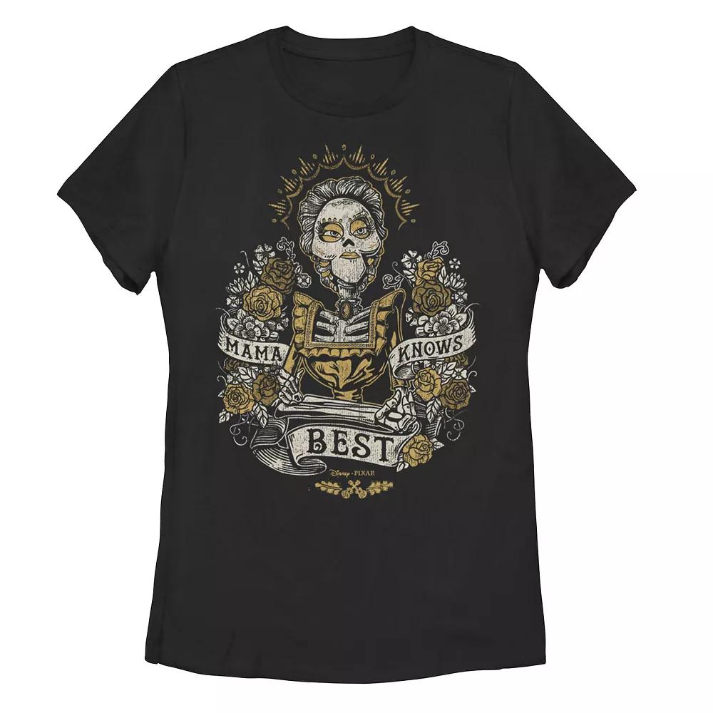 Disney / Pixar's Coco Juniors' Mama Knows Best Colored Tee, Women's,  Product Image