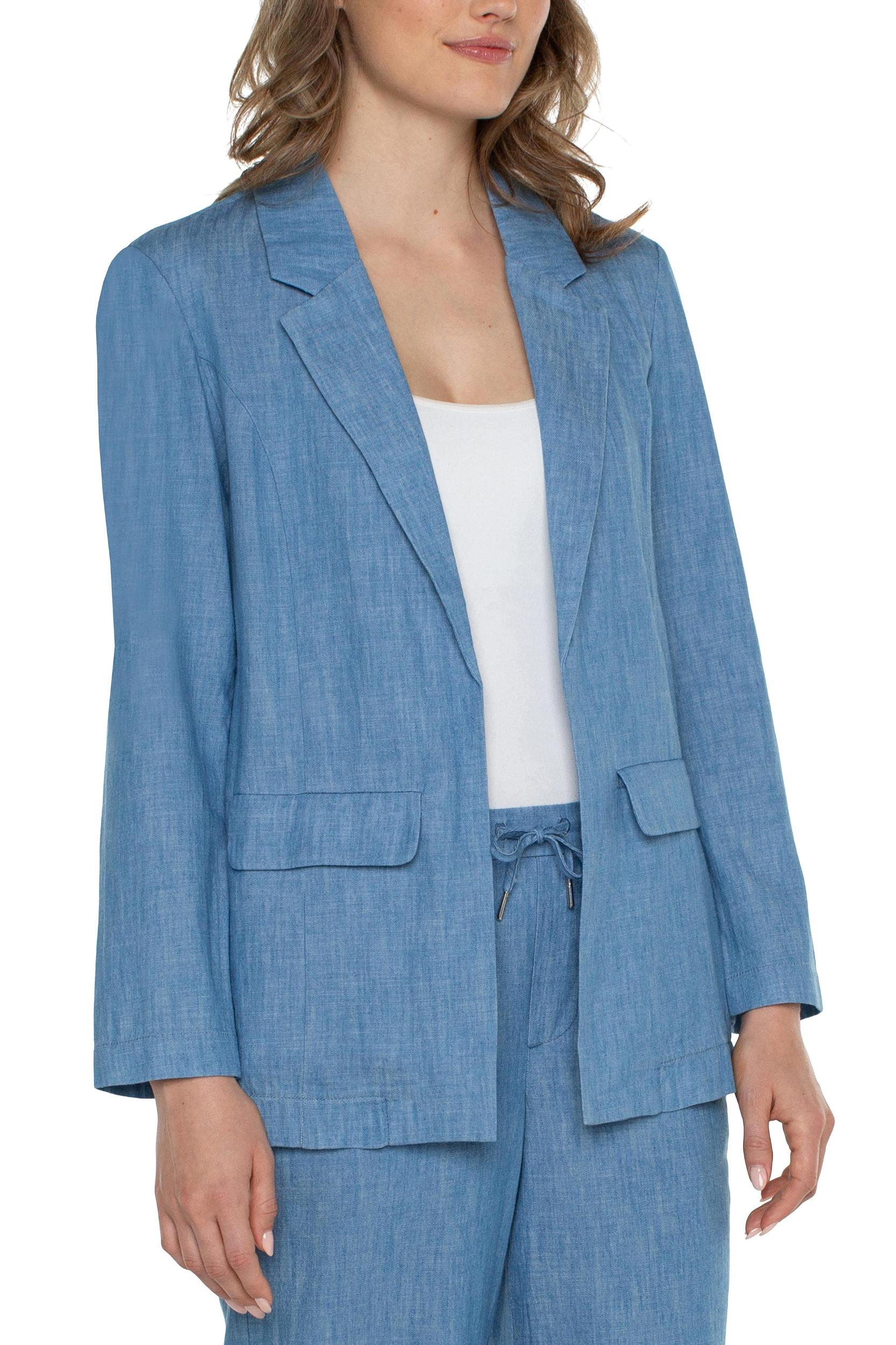 Boyfriend Blazer w/ Princess Darts Product Image