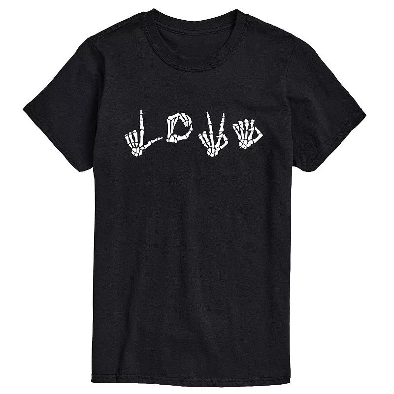 Men's LOVE Skeleton Tee,  Product Image