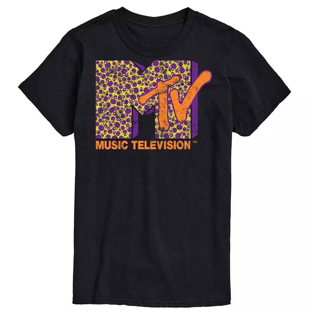 Men's MTV Halloween Skull Logo Graphic Tee,  Product Image