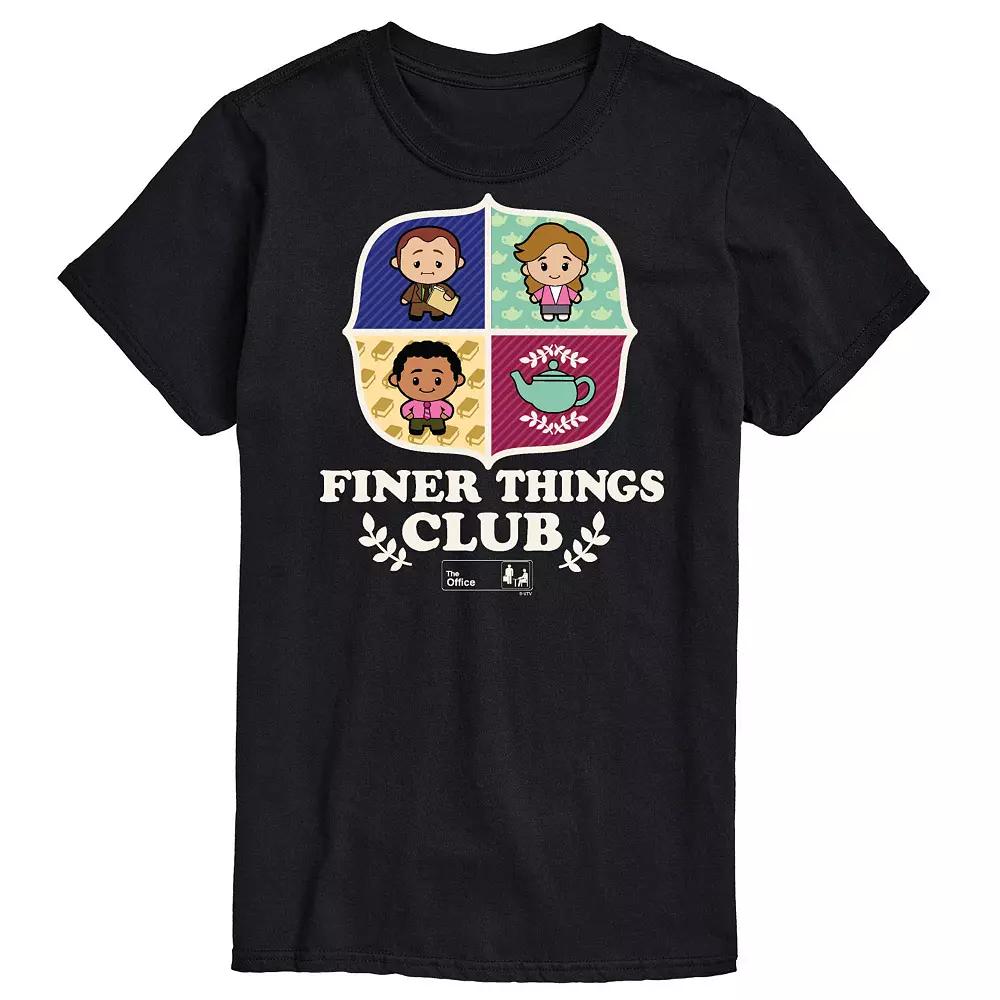 Big & Tall The Office Finer Things Graphic Tee, Men's,  Product Image
