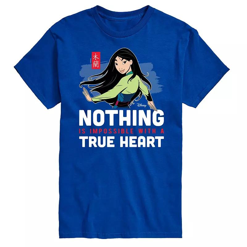 Disney's Mulan Men's Nothing Impossible Tee,  Product Image