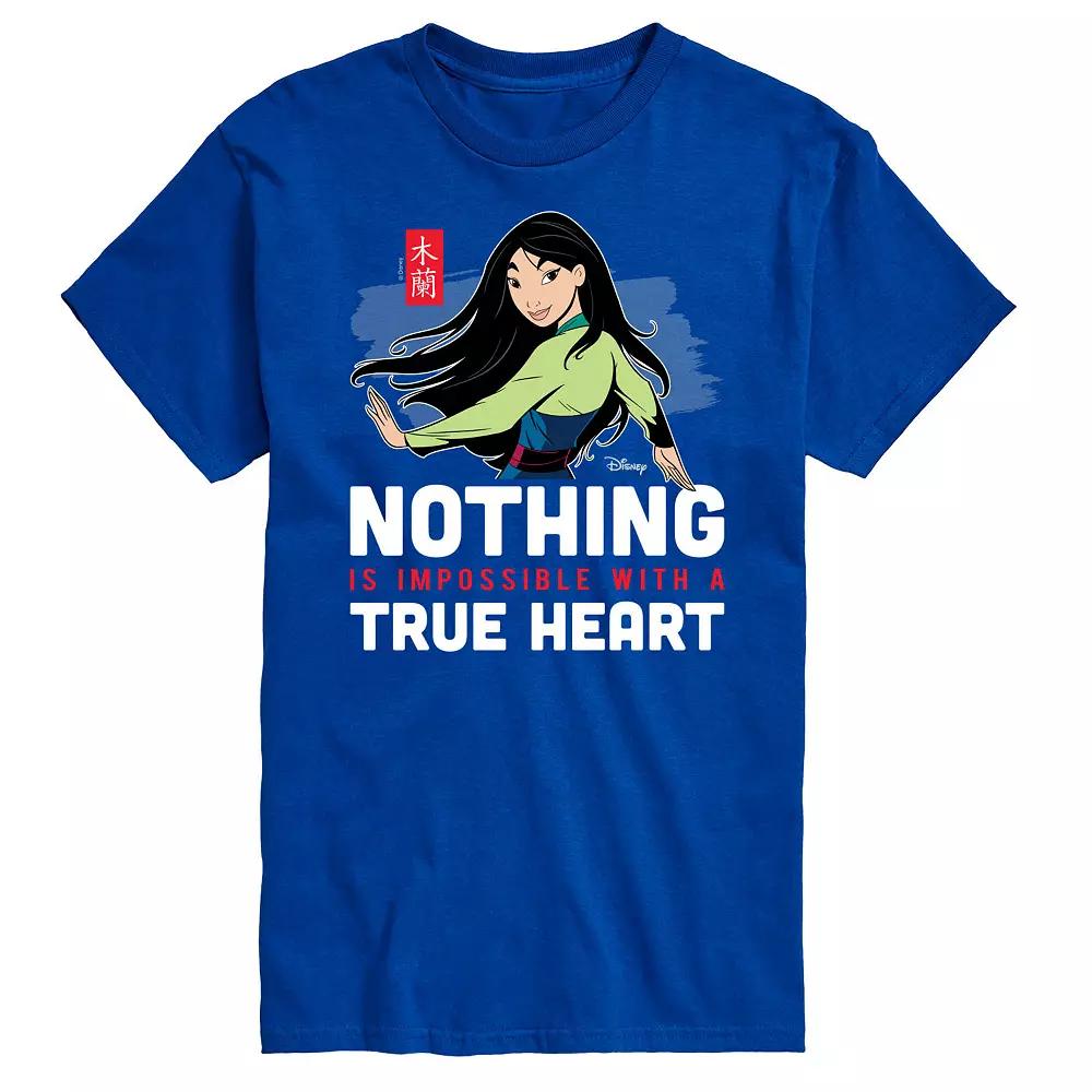 Disney's Mulan Men's Nothing Impossible Tee,  Product Image