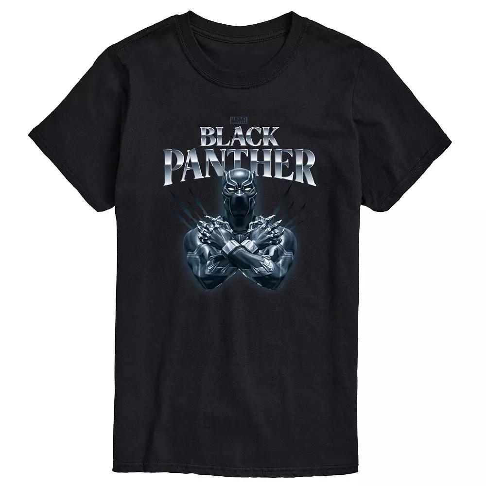 Men's Marvel Black Panther Bootleg Graphic Tee,  Product Image