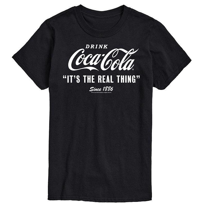 Men's Coca-Cola Its A Real Thing Graphic Tee,  Product Image