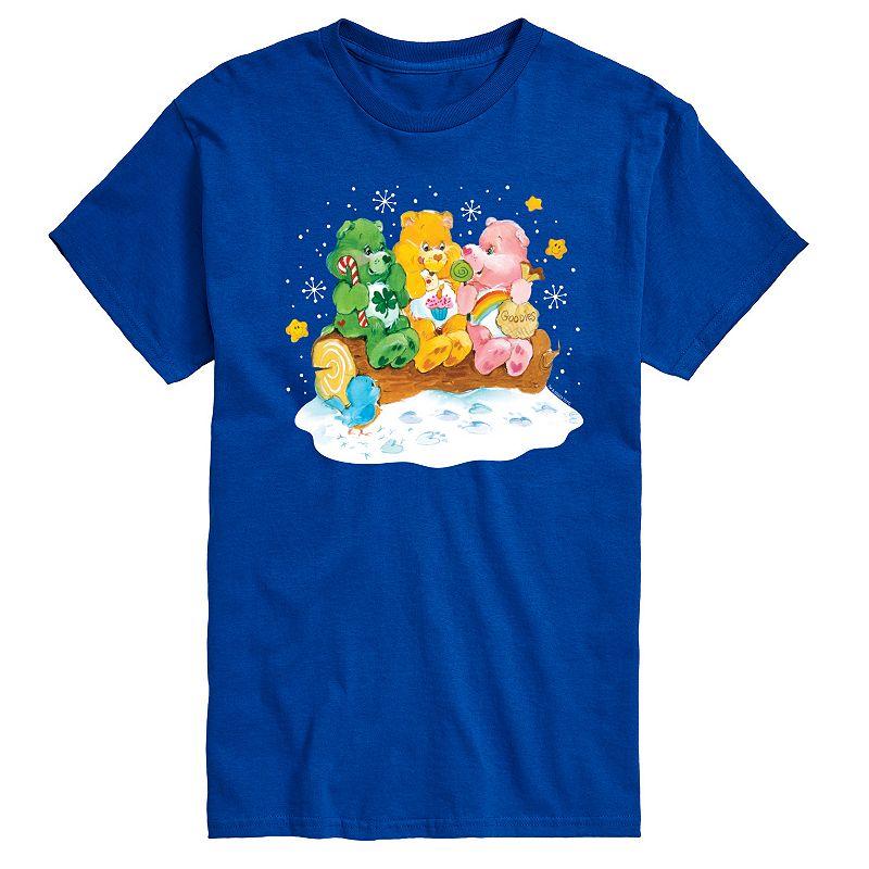 Mens Care Bears Retro Winter Graphic Tee Product Image