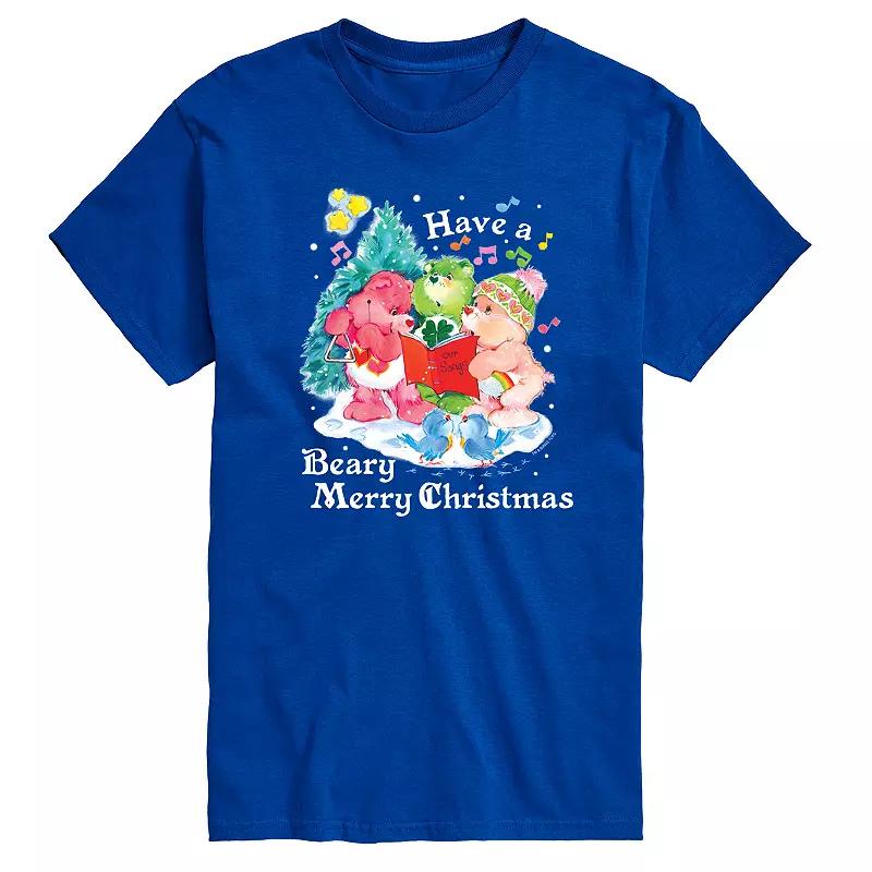 Men's Care Bears Have A Beary Merry Christmas Graphic Tee, Size: Large, Purple Product Image