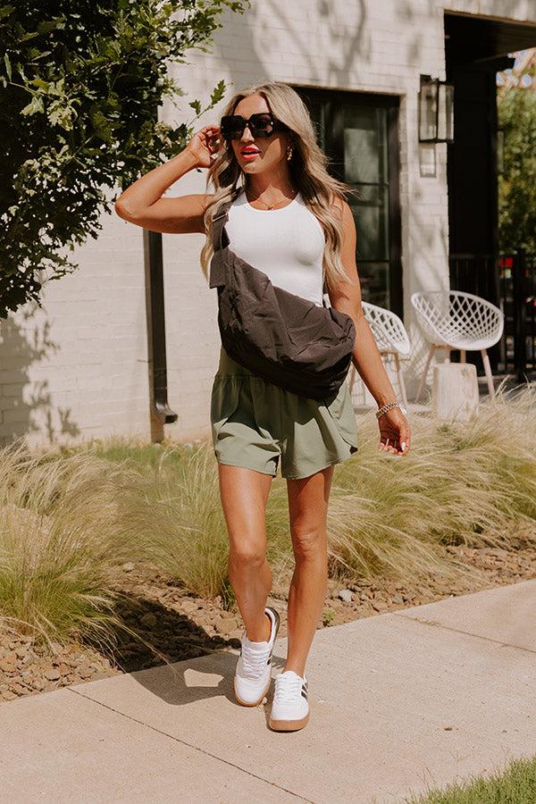 Not Your Basic Ribbed Top In White Product Image