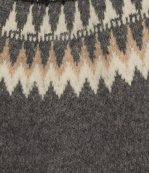 Pendleton Alpaca Fair Isle Crew Neck Long Sleeve Sweater Product Image