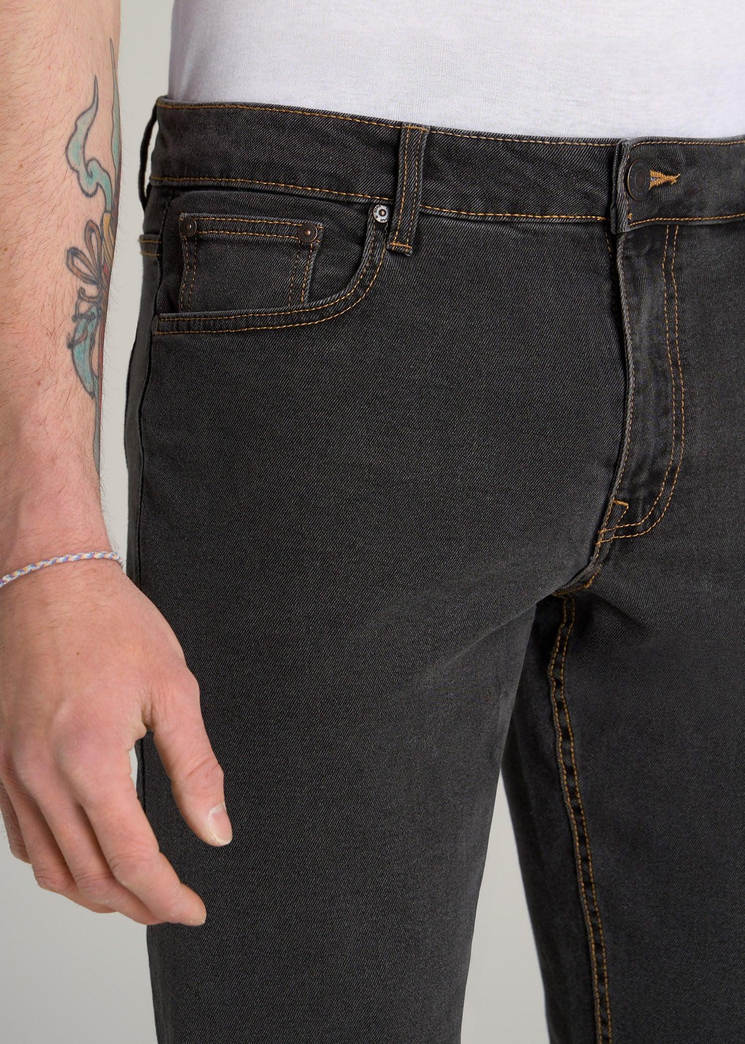 LJ&S TAPERED Jeans for Tall Men in Vintage Black Male Product Image