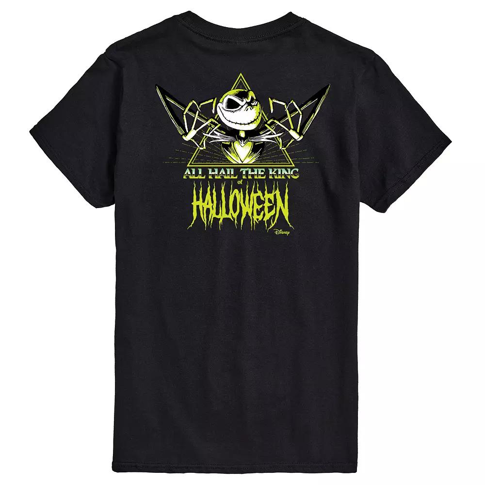 Disney's The Nightmare Before Christmas Big & Tall All Hail The King Of Halloween Graphic Tee, Men's,  Product Image