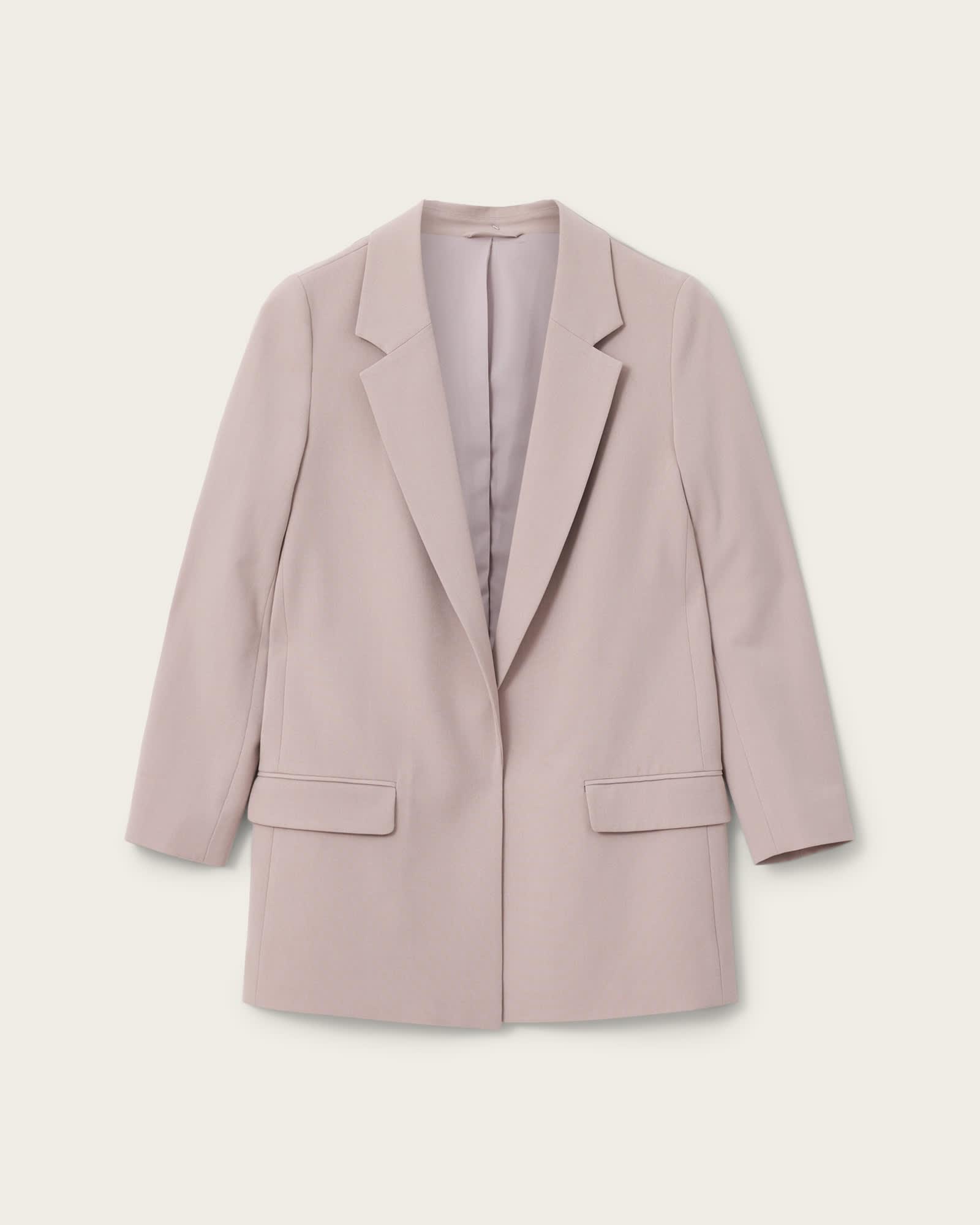Aleida Lightweight Tri Blazer LILAC PURPLE | ALLSAINTS US Product Image