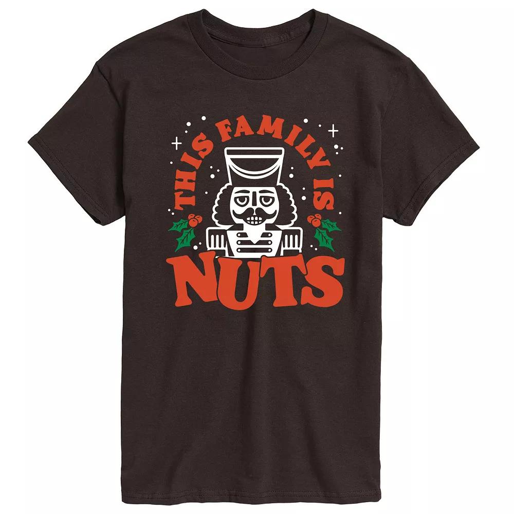 Men's This Family Is Nuts Graphic Tee,  Product Image