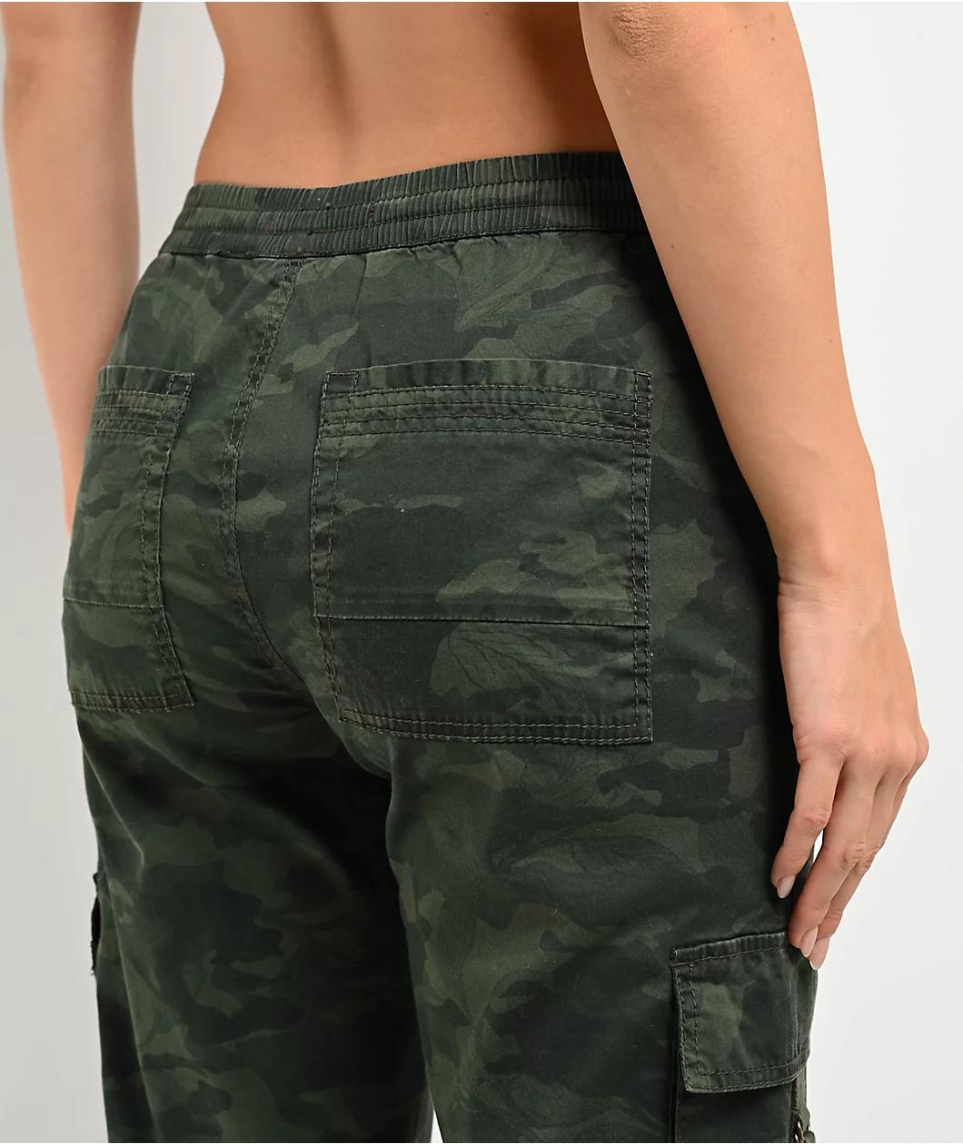 Unionbay Trevor Camo High Rise Cargo Pants Product Image
