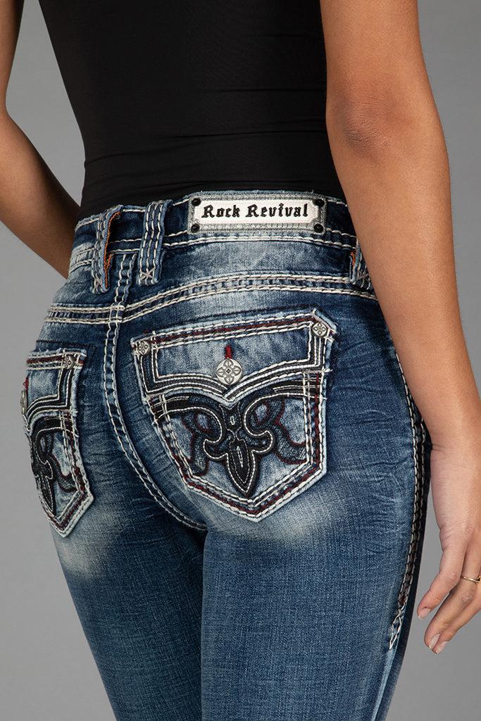 Peacoat Bootcut Jeans Product Image