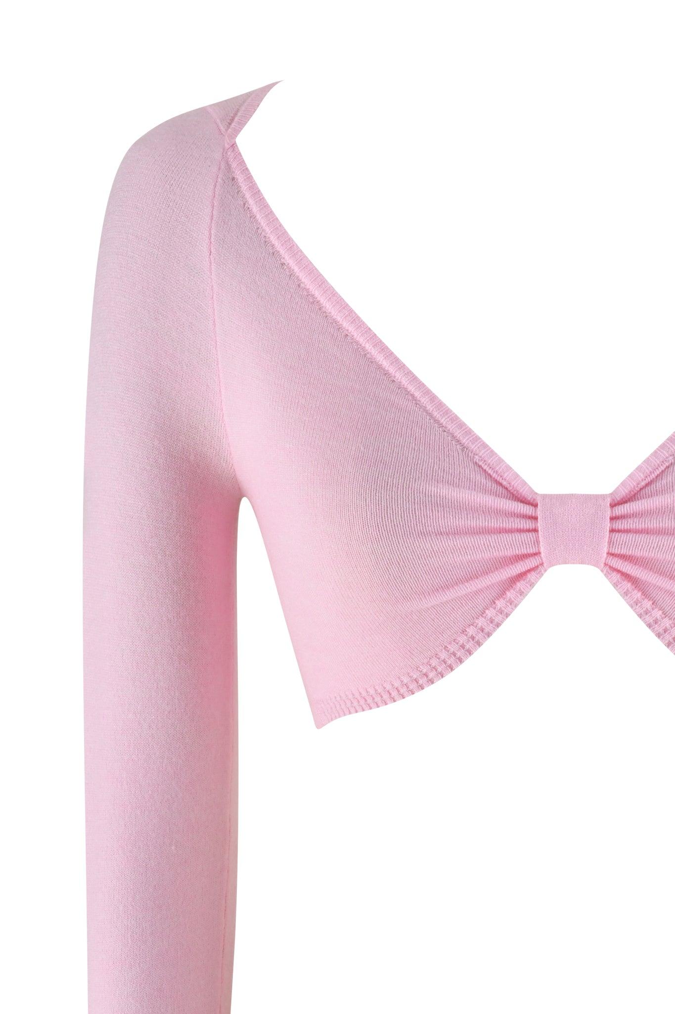 MORGANA CROP TOP - PINK Product Image