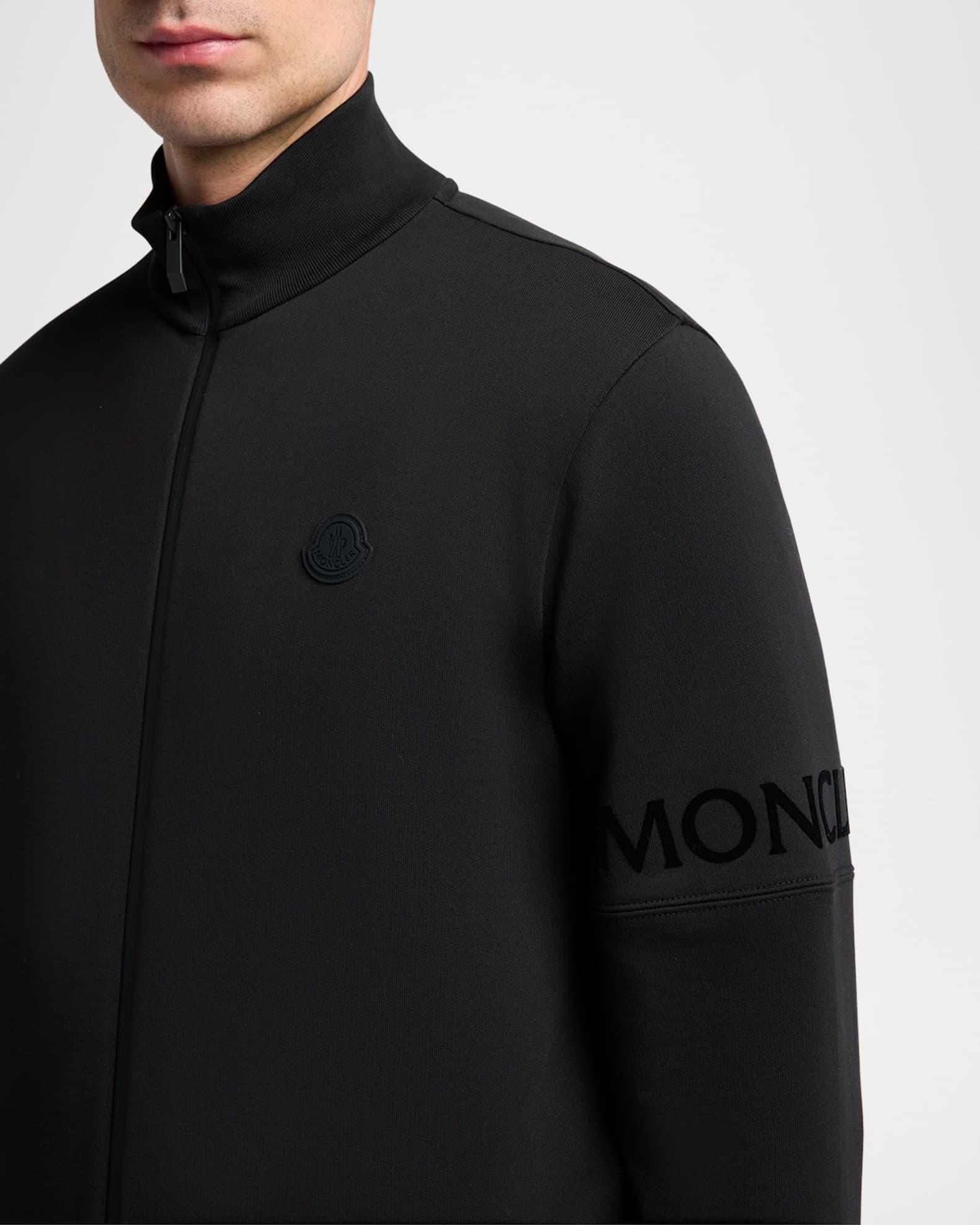 Men's Sleeve-Logo Fleece Full-Zip Jacket Product Image