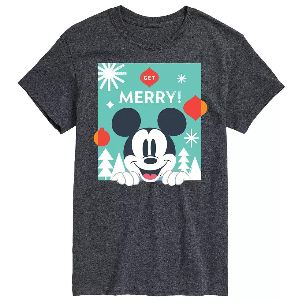 Disney's Big & Tall Get Merry Graphic Tee, Men's,  Product Image