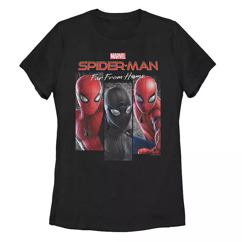 Juniors' Marvel Spider-Man Far From Home Panels Tee, Girl's,  Product Image