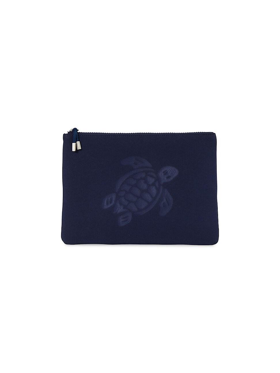 Mens Embossed Turtle Zip-Up Pouch Product Image