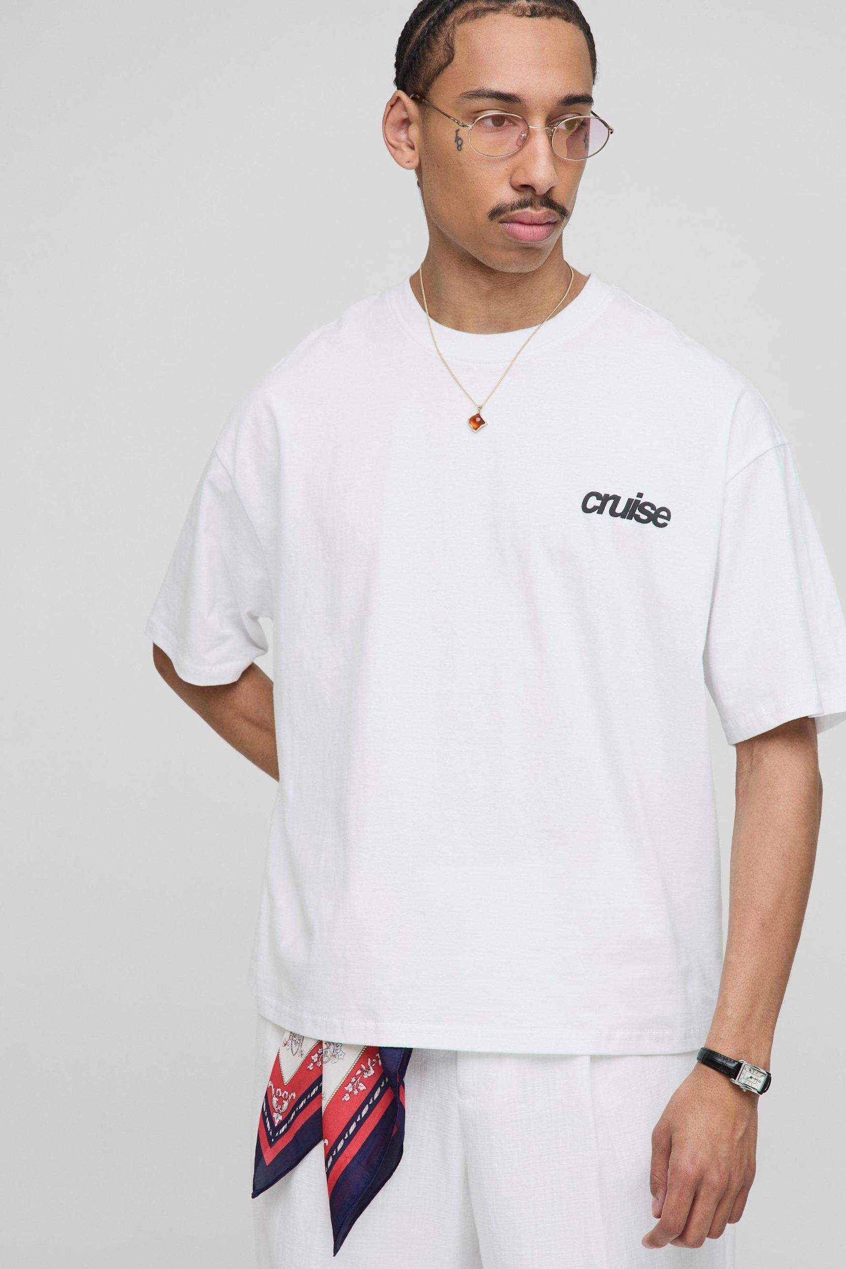 Oversized Boxy Tomato Graphic T-Shirt | boohooMAN USA Product Image