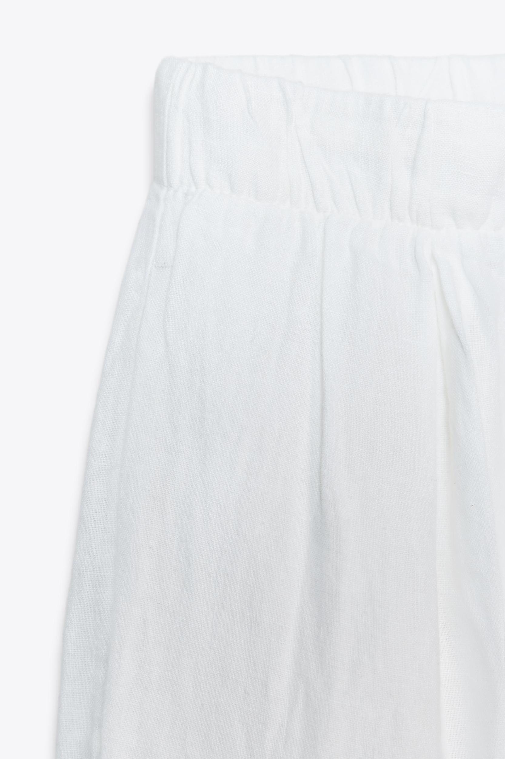 100% LINEN PALAZZO PANTS ZW COLLECTION Product Image