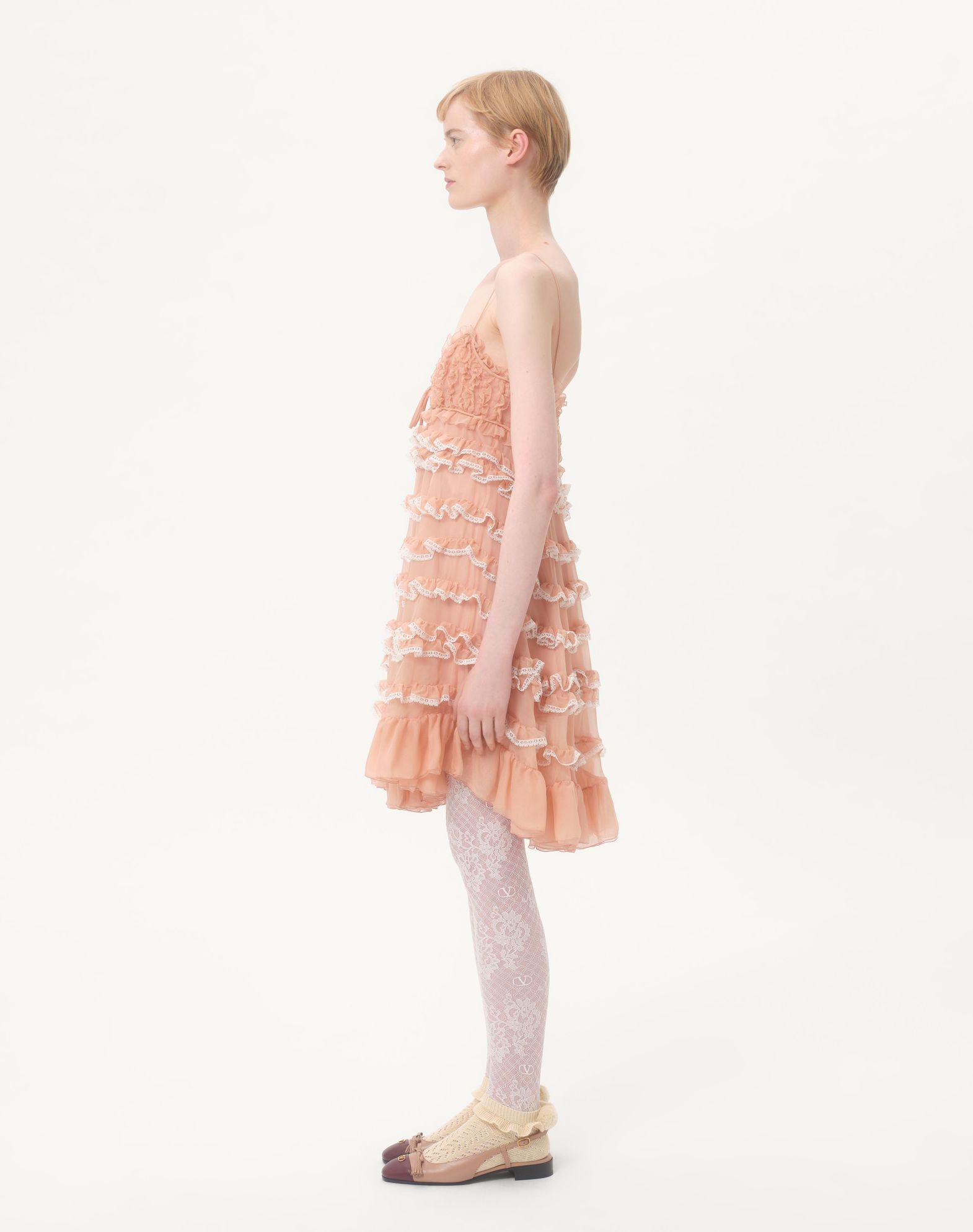 Chiffon Short Dress  Product Image