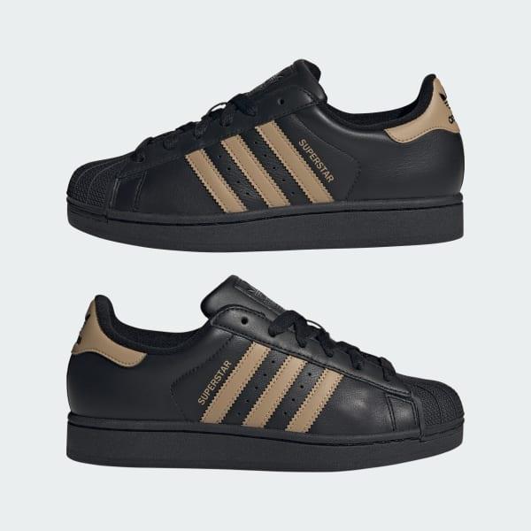 adidas Superstar II Shoes Core Black 8.5 Womens Product Image