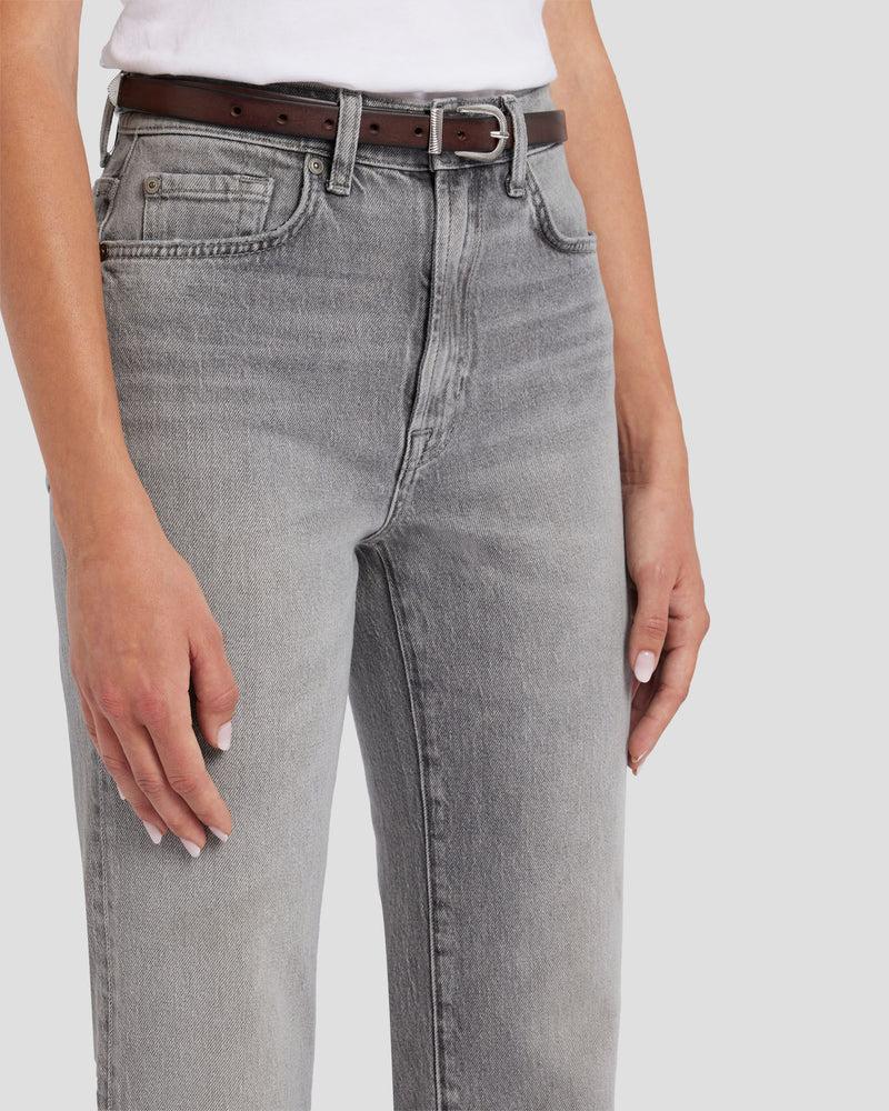 Skinny Leather Western Belt Product Image