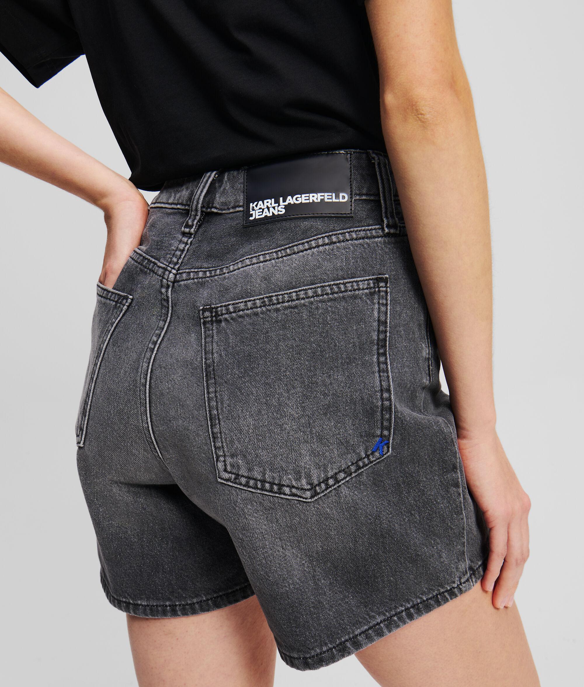 HIGH-RISE DENIM SHORTS Product Image