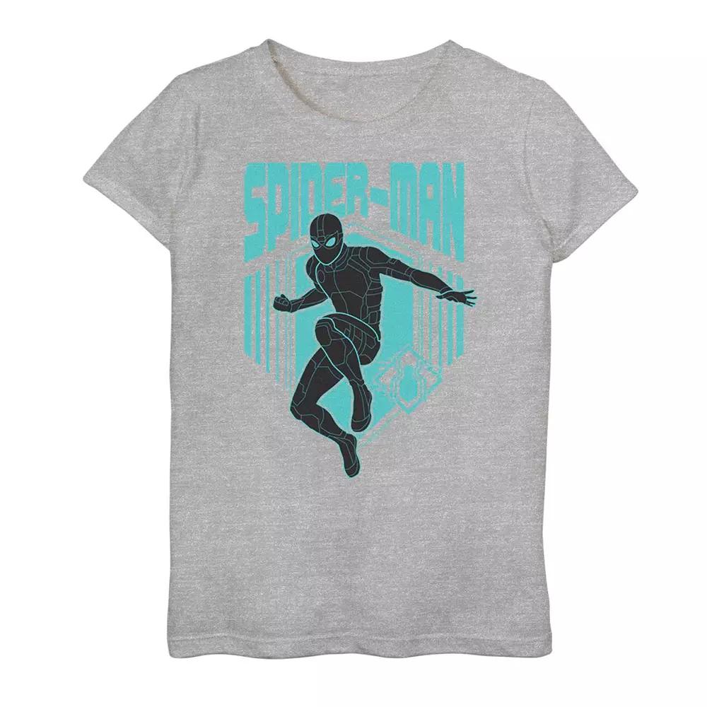 Girls 7-16 Marvel Spider-Man Far From Home Stealth Suit Poster Tee, Girl's,  Product Image