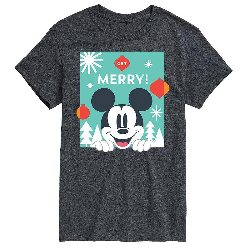 Disney's Big & Tall Get Merry Graphic Tee, Men's,  Product Image