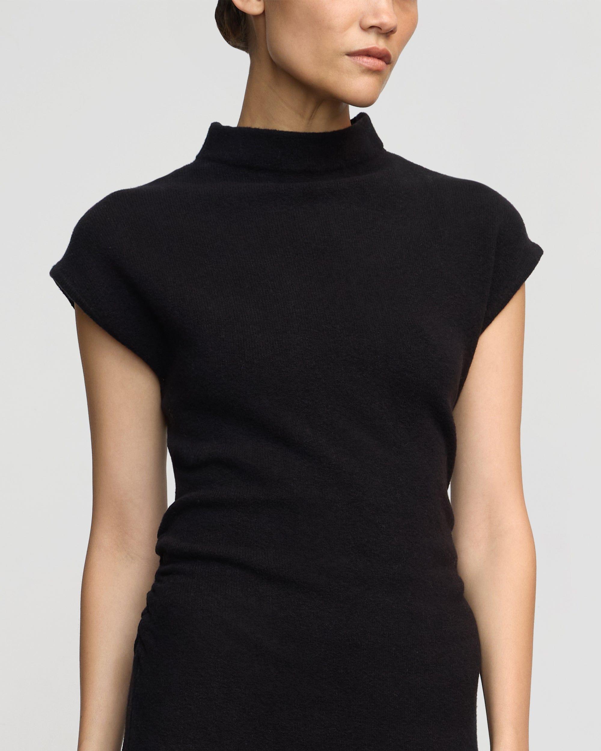 Caspia Mock-Neck Sweater Dress Product Image