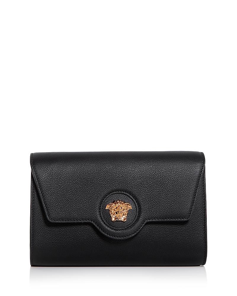 Versace La Medusa Leather Shoulder Bag Product Image