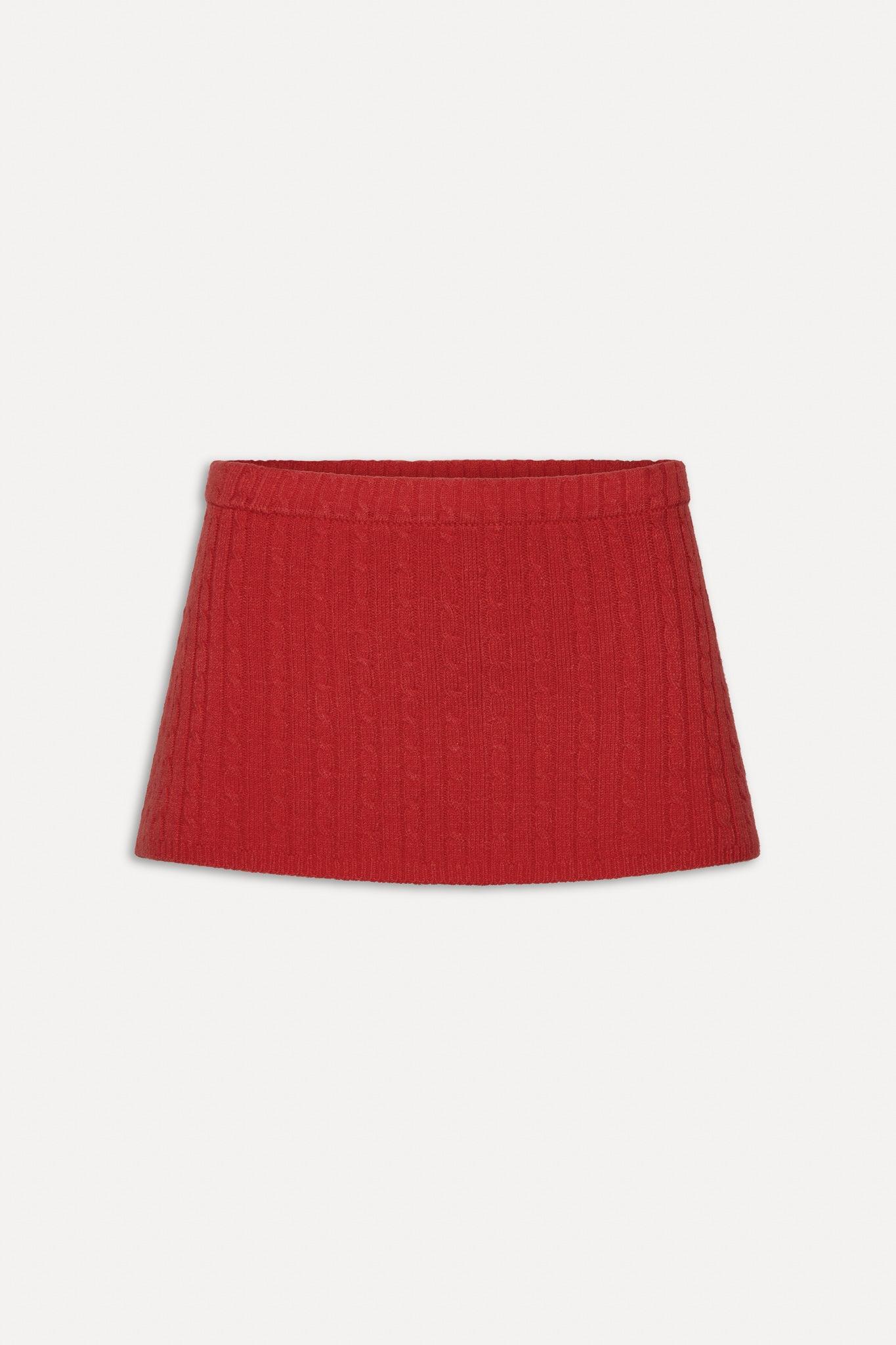 Marialla Mini Skort - Cherry Product Image