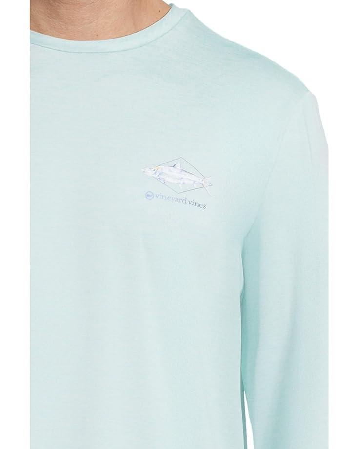 Santa Whale List Long Sleeve Pocket Tee Product Image